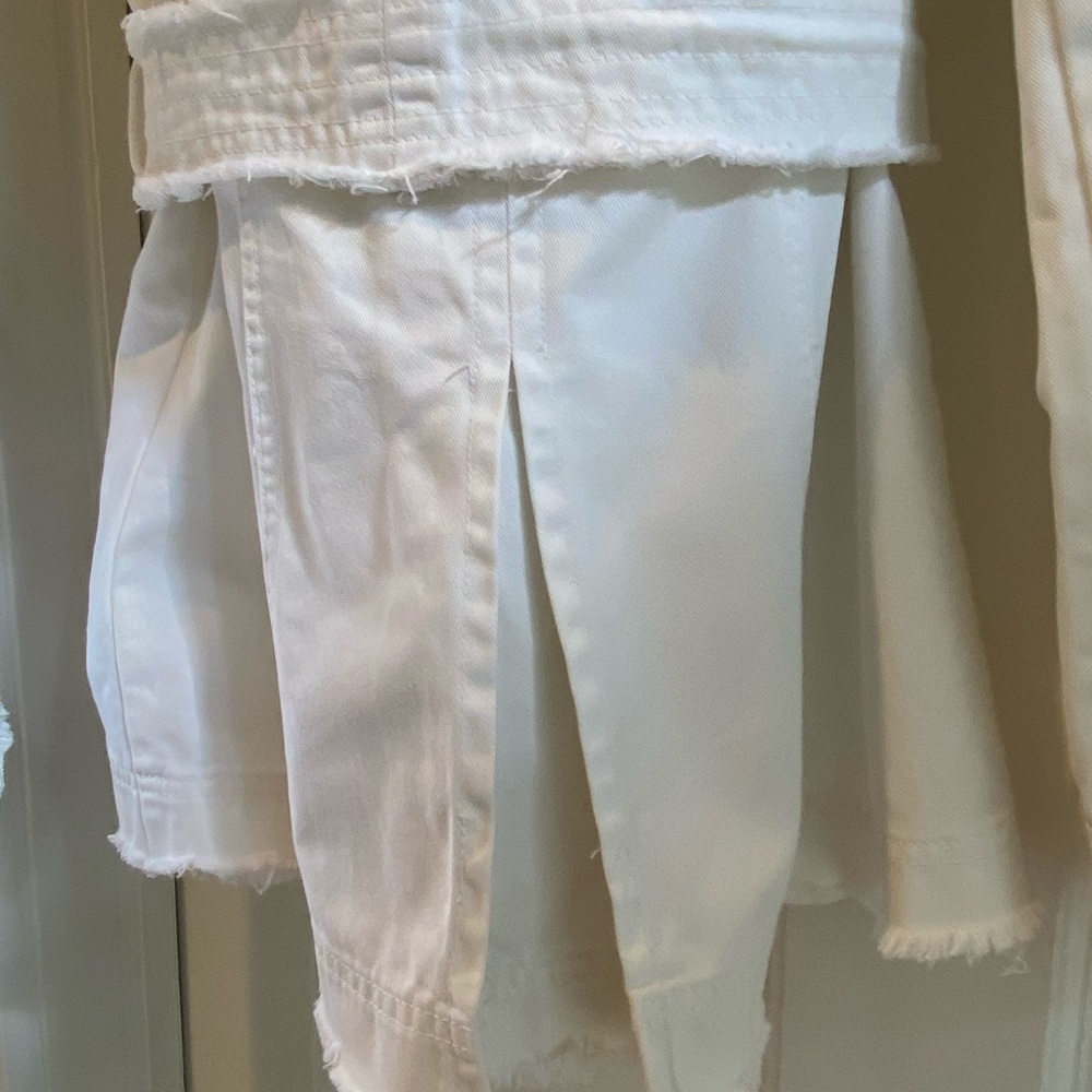 Twill Twenty Two White Jacket In Size S. - image 6